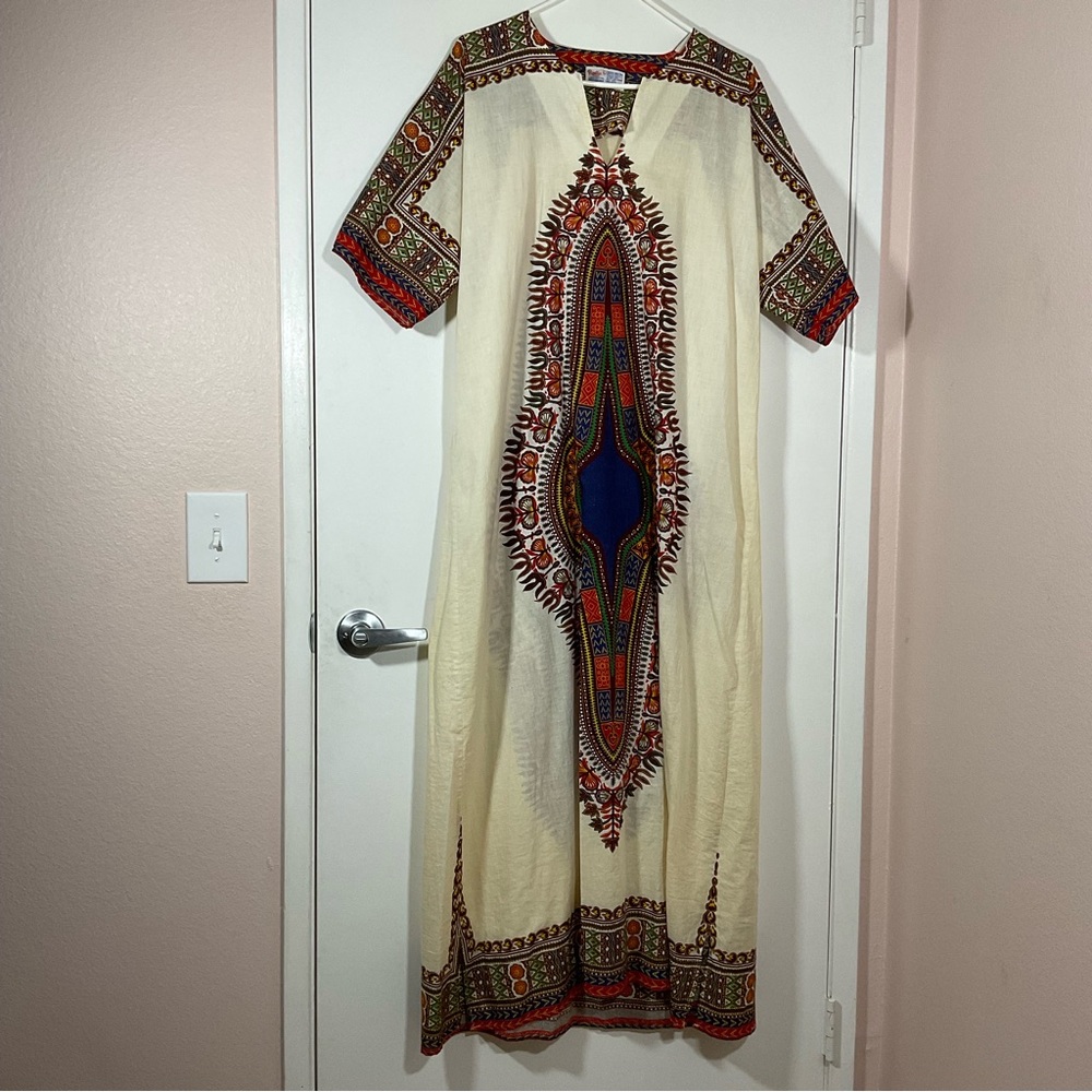 Radlee Women's Tribal Print Maxi Dress Size L